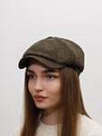 Кепка WIGENS арт. 101155 NEWSBOY CLASSIC CAP (оливковый)